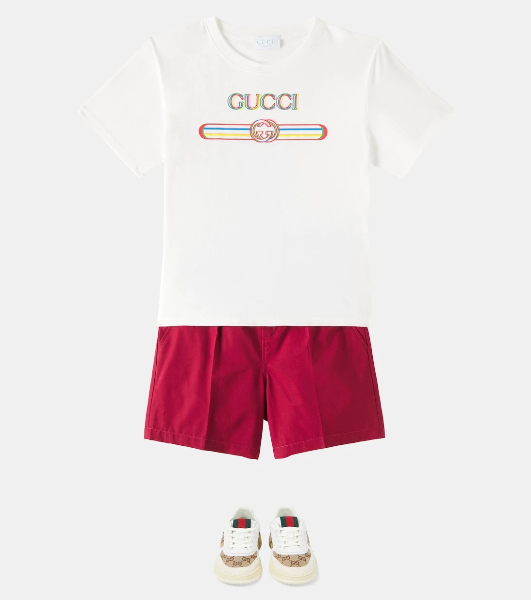 Gucci Kids - Printed cotton jersey T-shirt