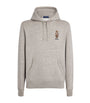 Polo Ralph Lauren Grey Cotton-Blend Polo Bear Hoodie