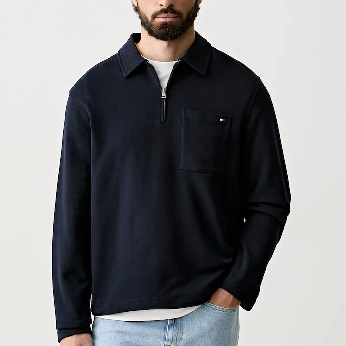 Tommy Hilfiger pamuk erkek sweatshirt