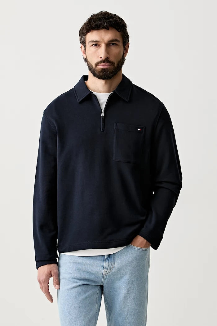 Tommy Hilfiger pamuk erkek sweatshirt