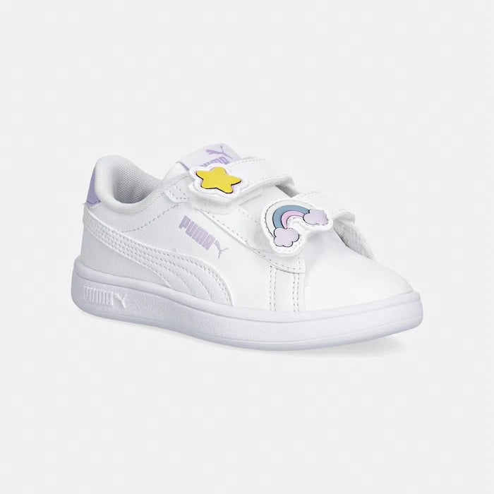 Puma Puma Smash 3.0 Badges V PS Çocuk Spor Ayakkabı