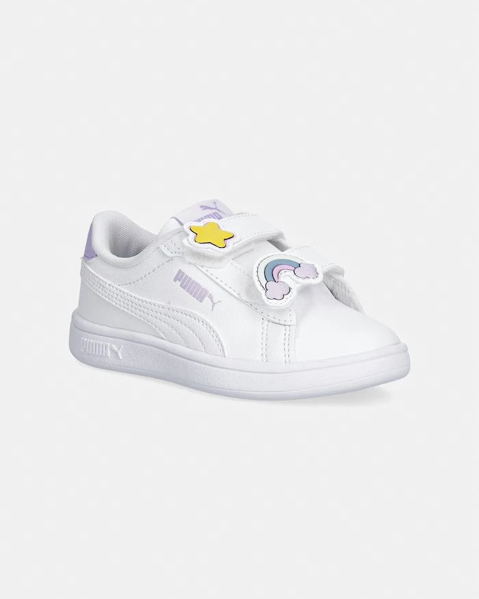 Puma Puma Smash 3.0 Badges V PS Çocuk Spor Ayakkabı
