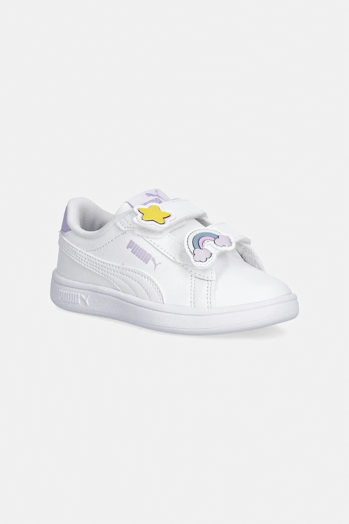 Puma Puma Smash 3.0 Badges V PS Çocuk Spor Ayakkabı