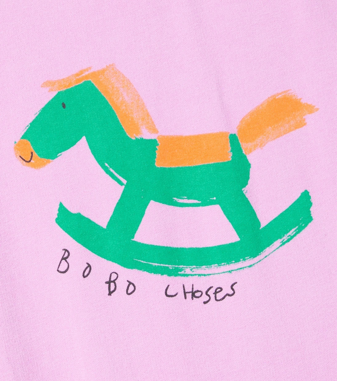 Bobo Choses - Baby Rocking Horse cotton-blend bodysuit