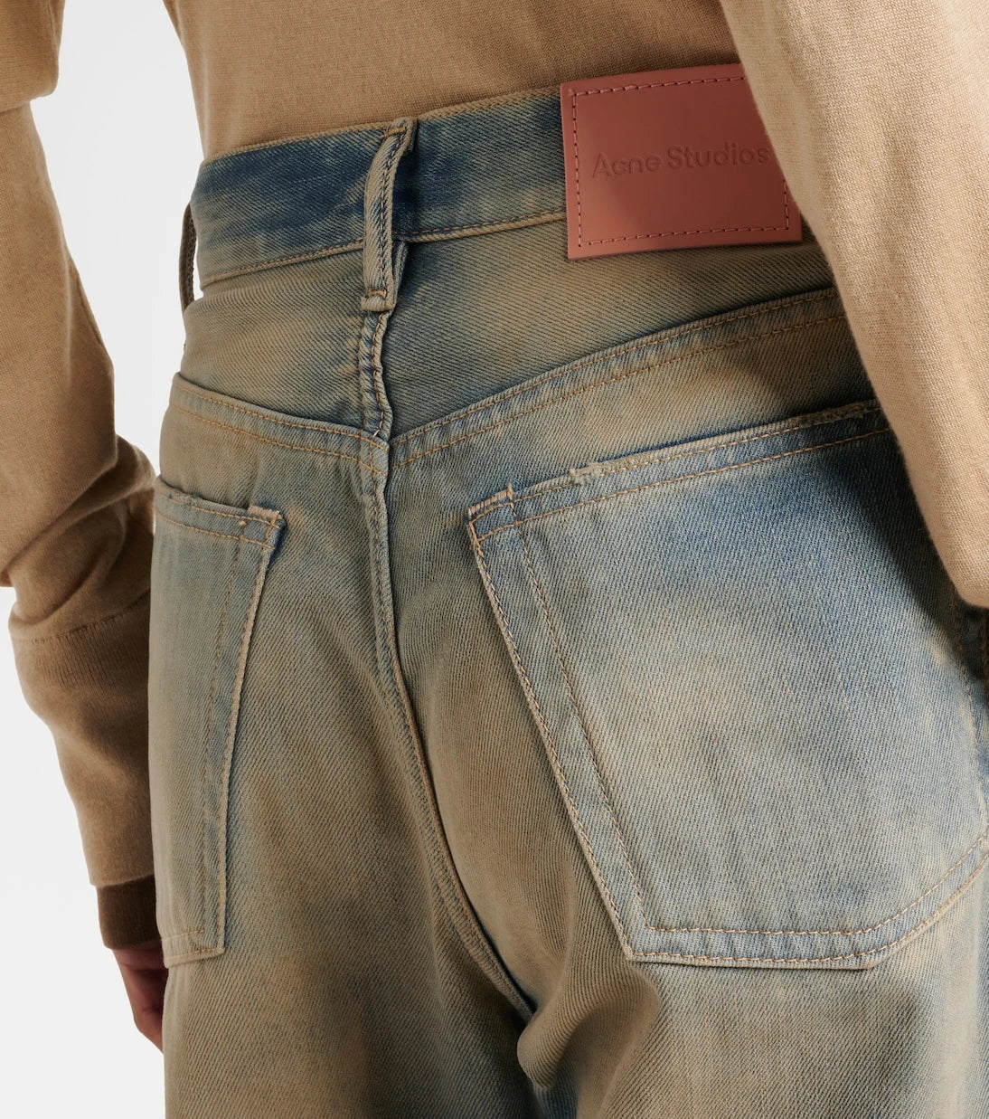 Acne Studios - 2021 high-rise wide-leg jeans