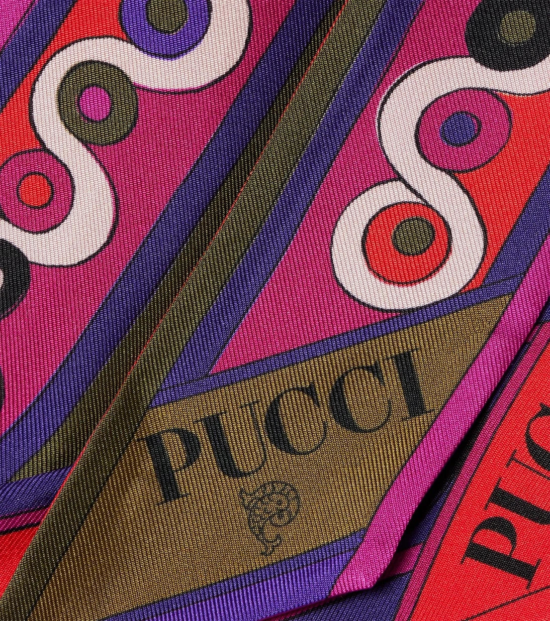 Pucci - Iride silk twill scarf