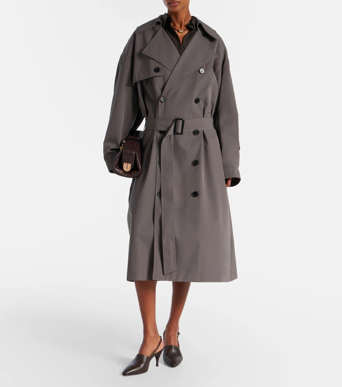 Herbert Levine - Cover Up 80 leather slingback pumps