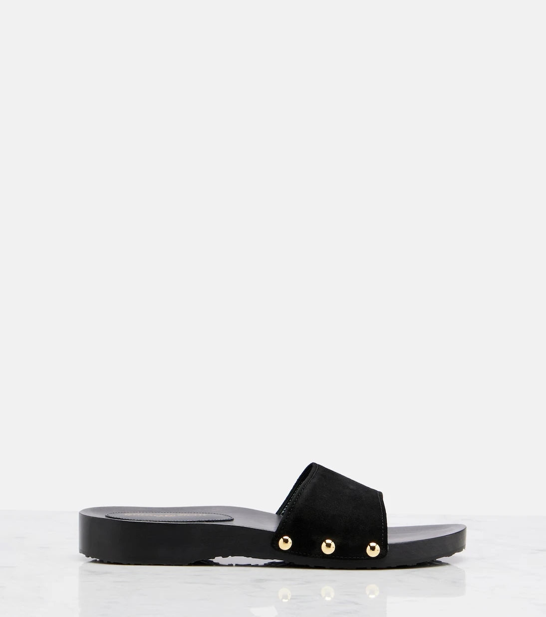 Gianvito Rossi - Riviera suede slides