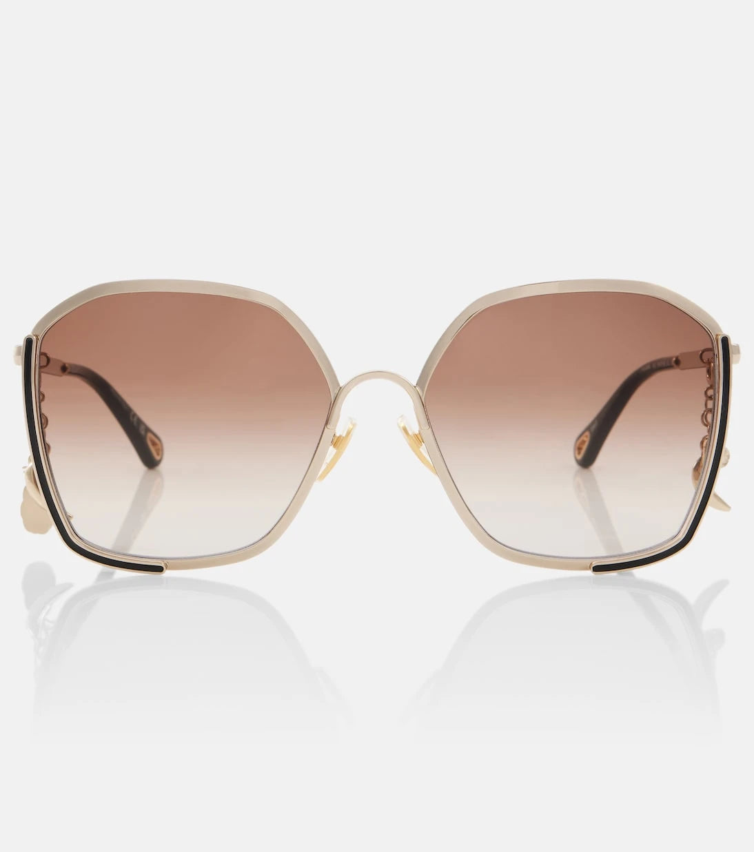 Chloé - Chloé Symbols square sunglasses