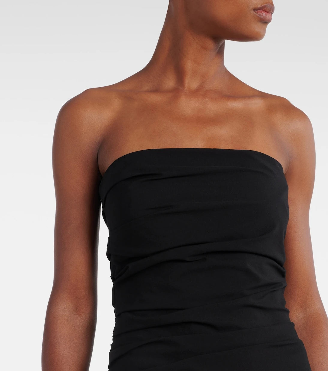 Proenza Schouler - Lena strapless cotton-blend top
