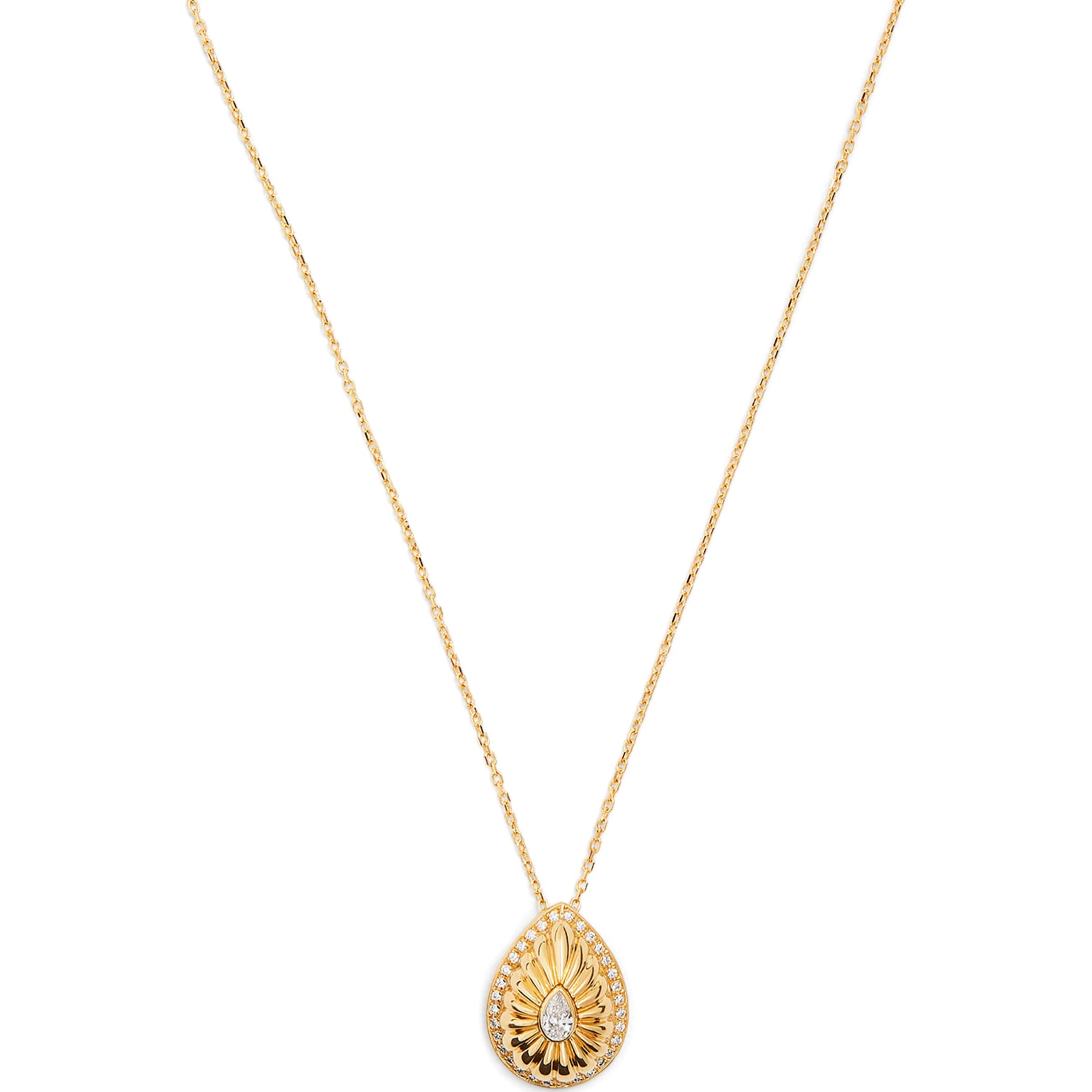 Yellow Gold and Diamond Bond Street Necklace
