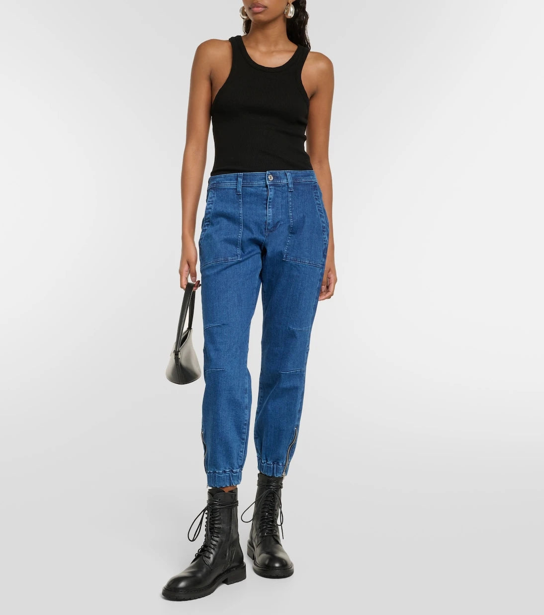 7 For All Mankind - Cargo boyfriend jeans