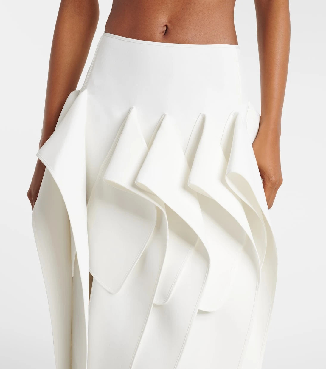 Maticevski - Streaming draped midi skirt