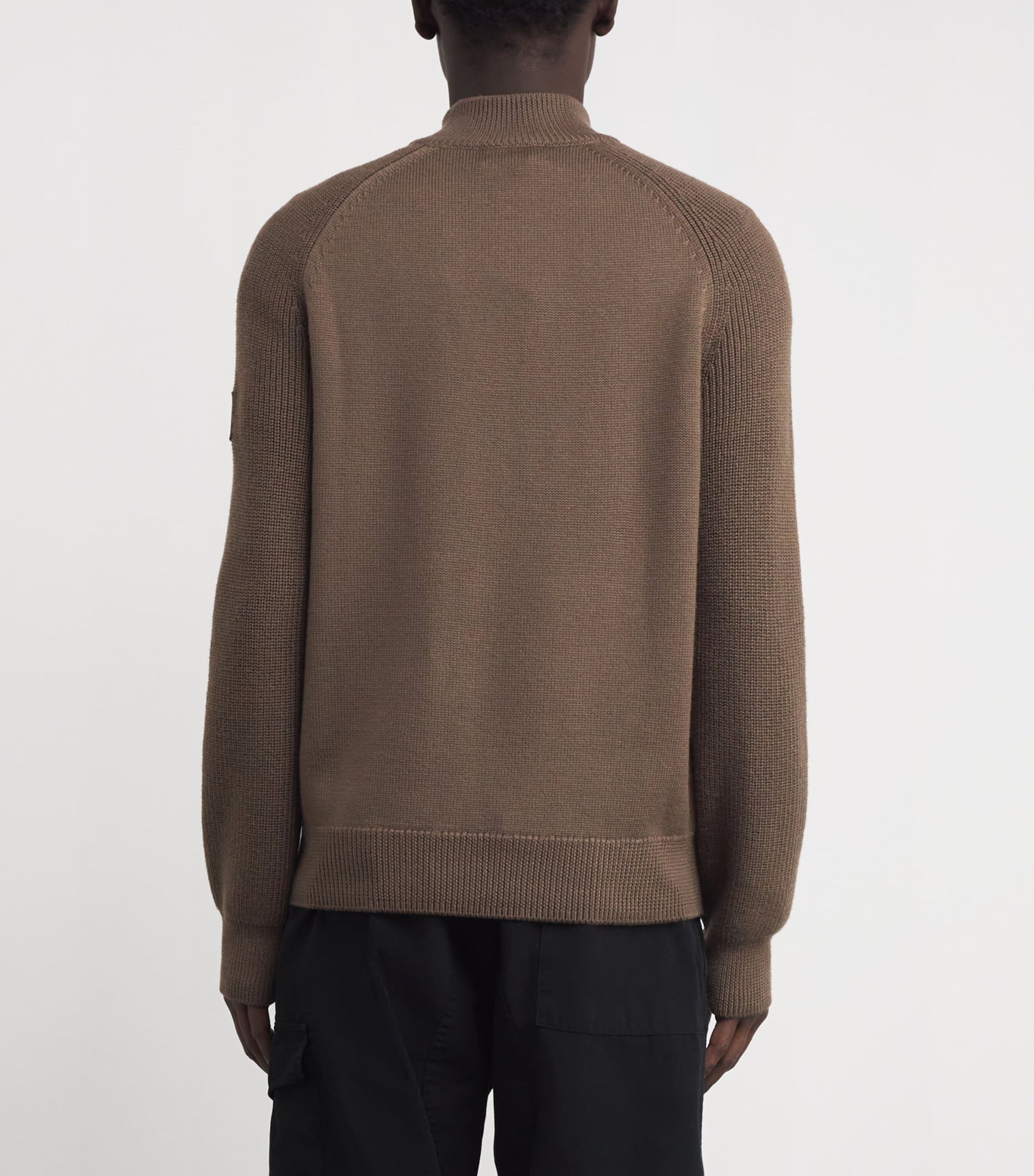Belstaff Brown Merino Wool Aspect Sweater