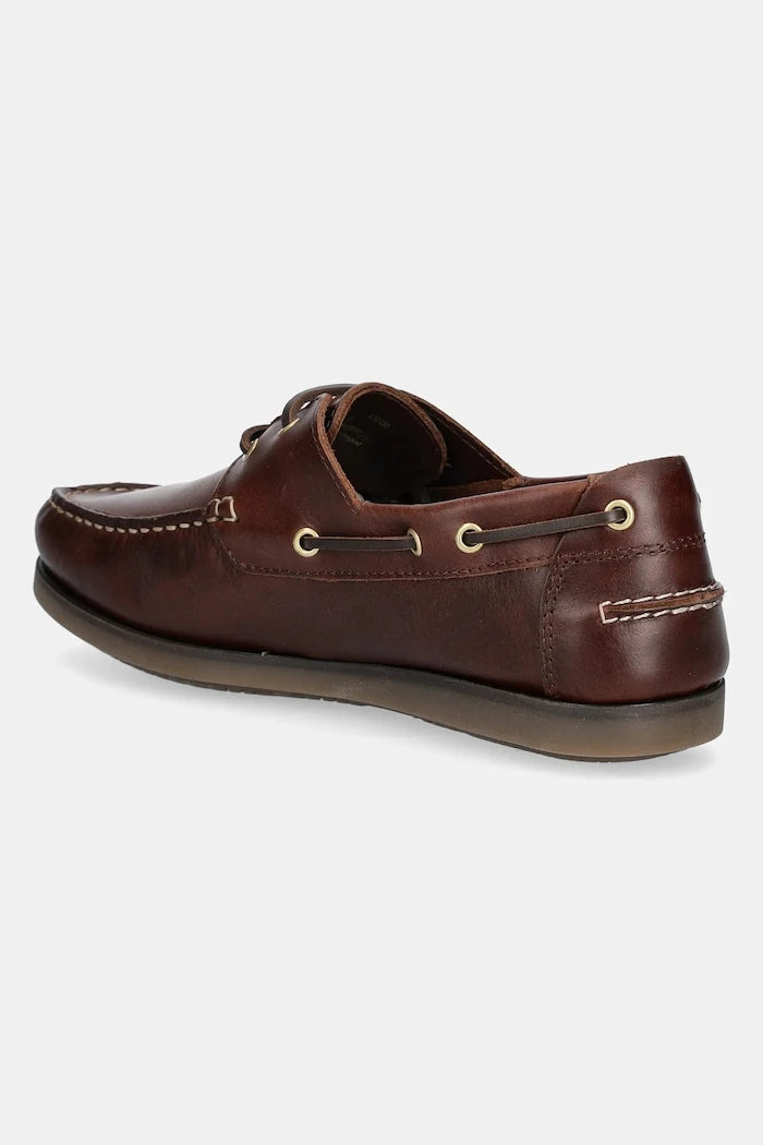 Кожени половинки обувки Barbour Wake