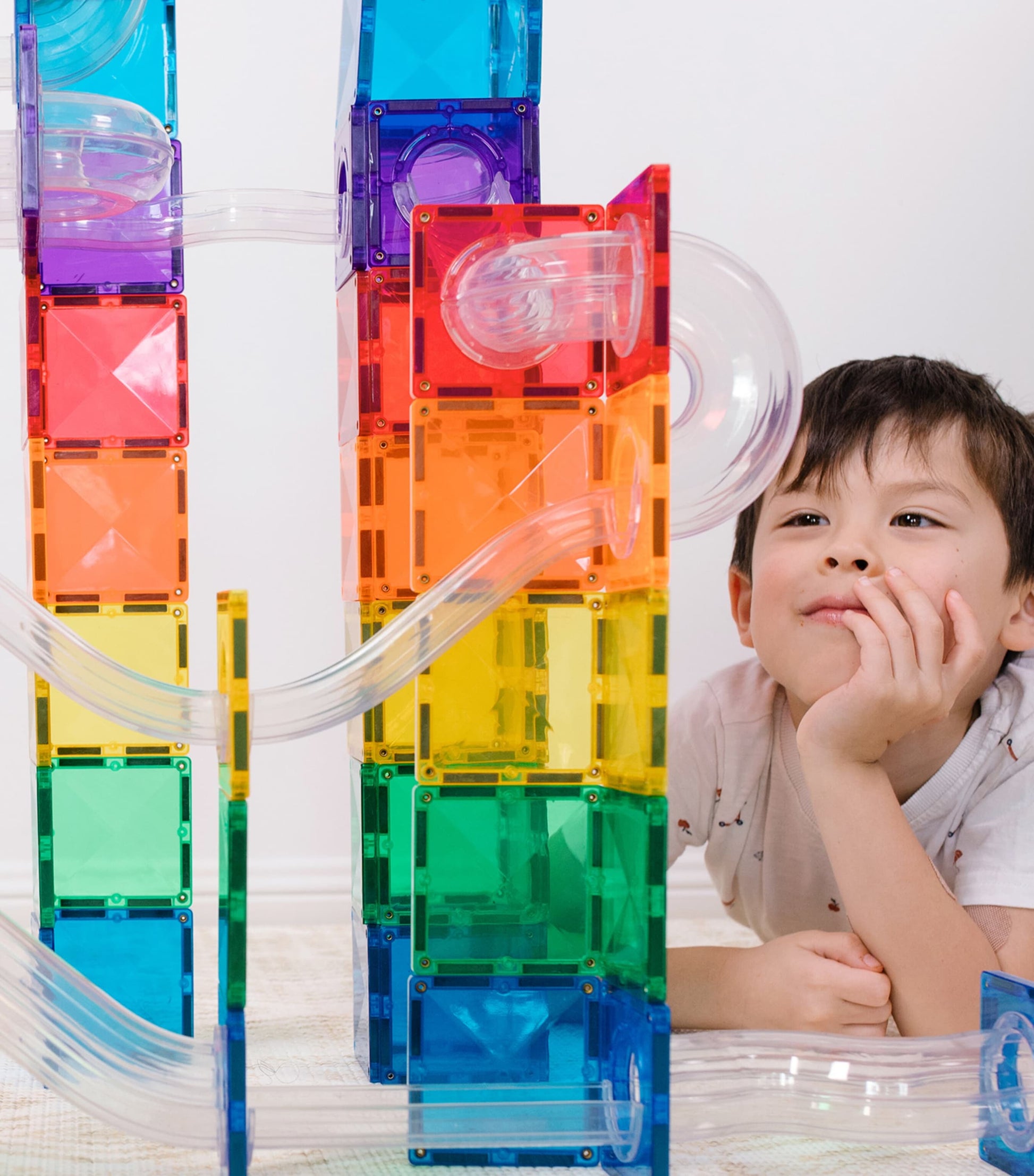 Rainbow Ball Run Pack Play Set