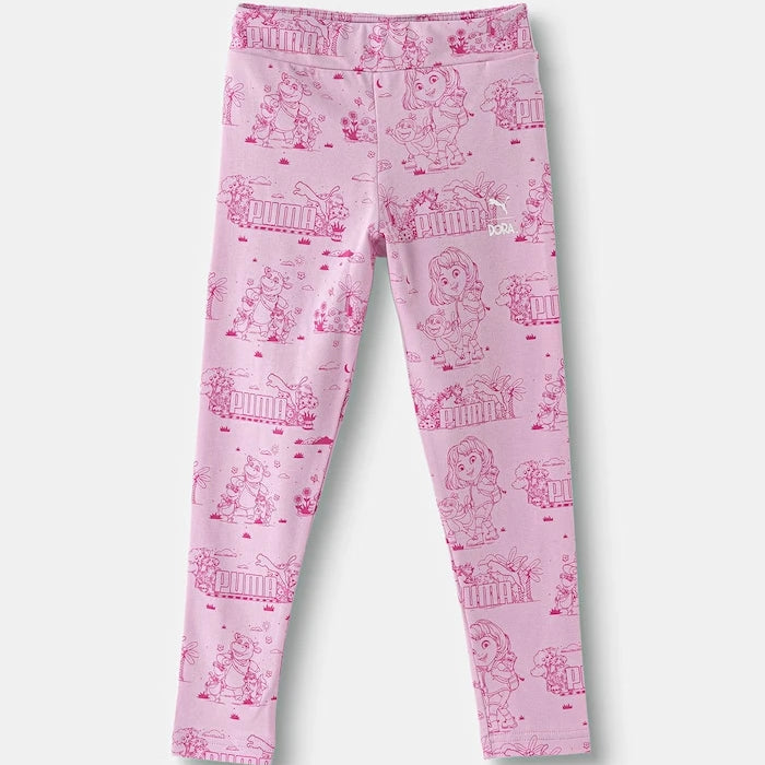 PUMA X DORA Çocuk Pamuklu Tayt