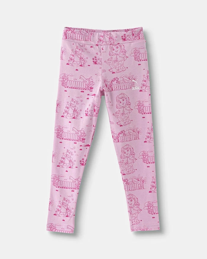 PUMA X DORA Çocuk Pamuklu Tayt