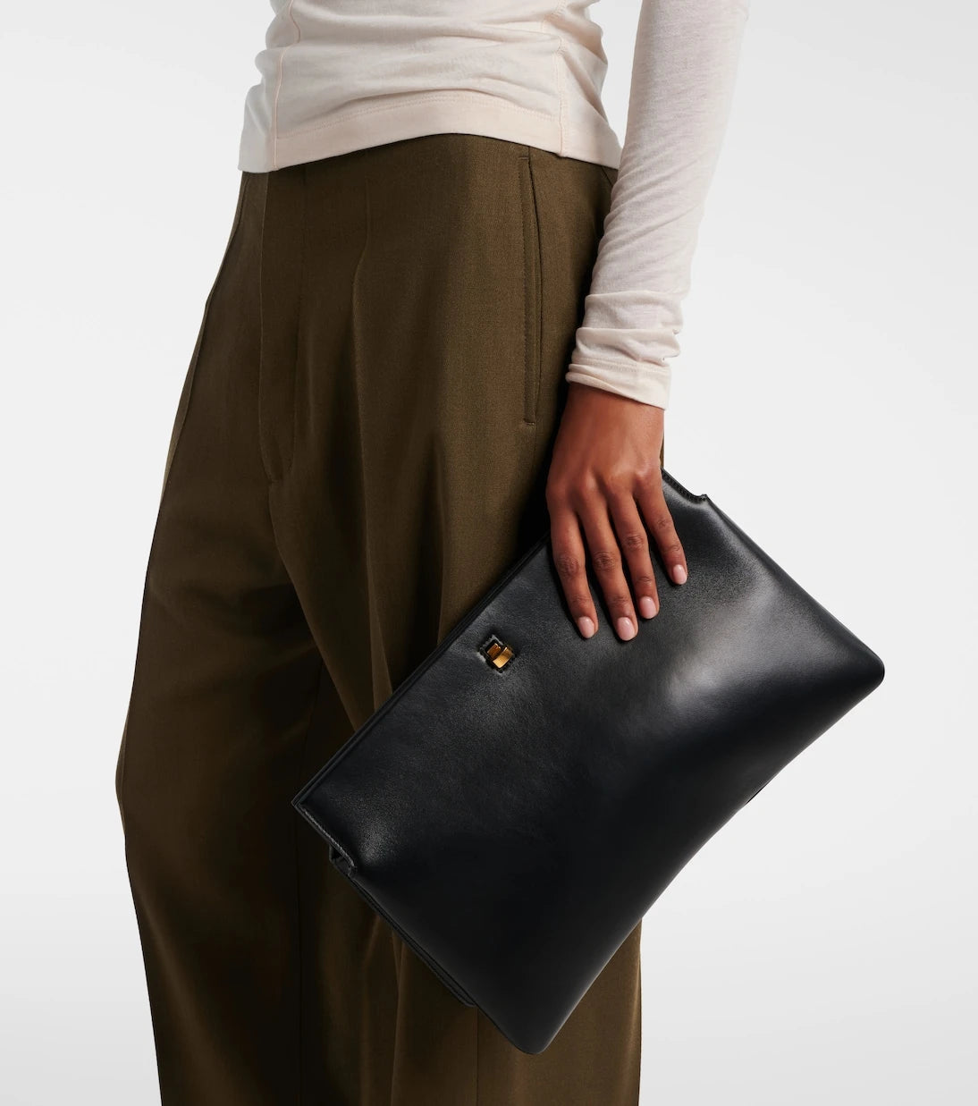 Phoebe Philo - Triplex leather clutch