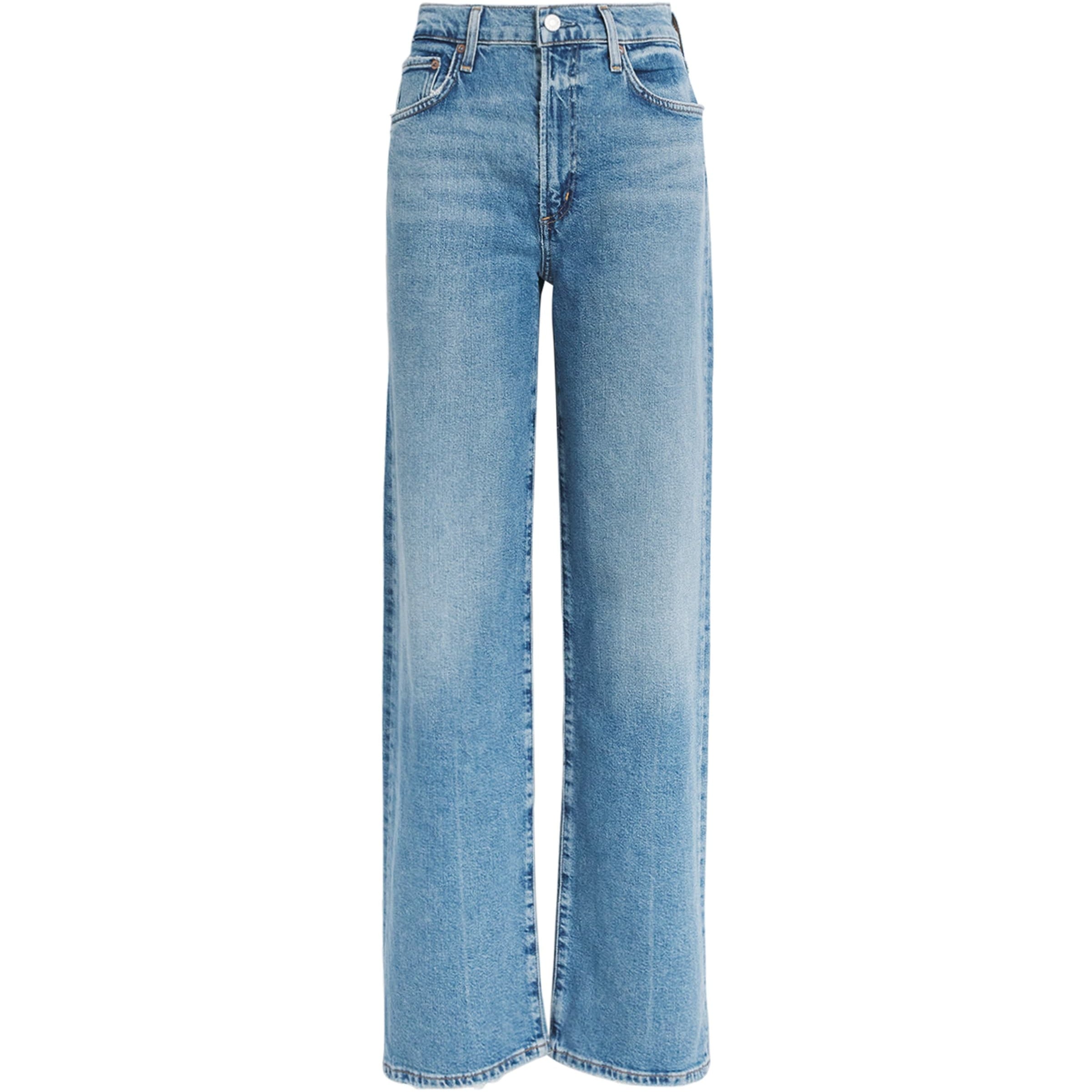 AGOLDE Blue Harper Relaxed Straight Jeans