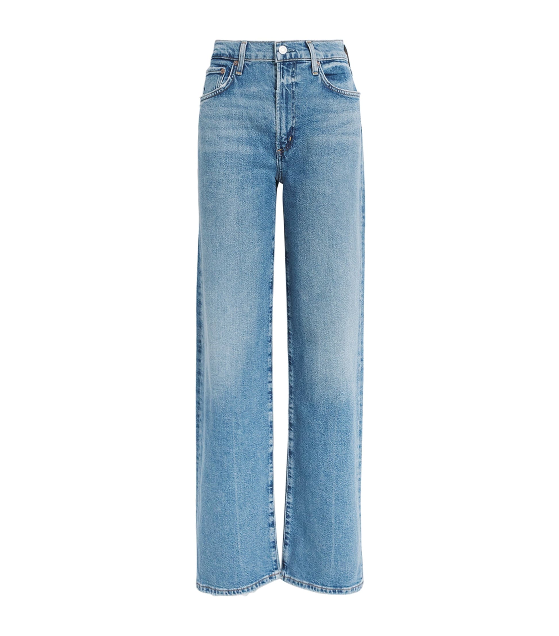 AGOLDE Blue Harper Relaxed Straight Jeans