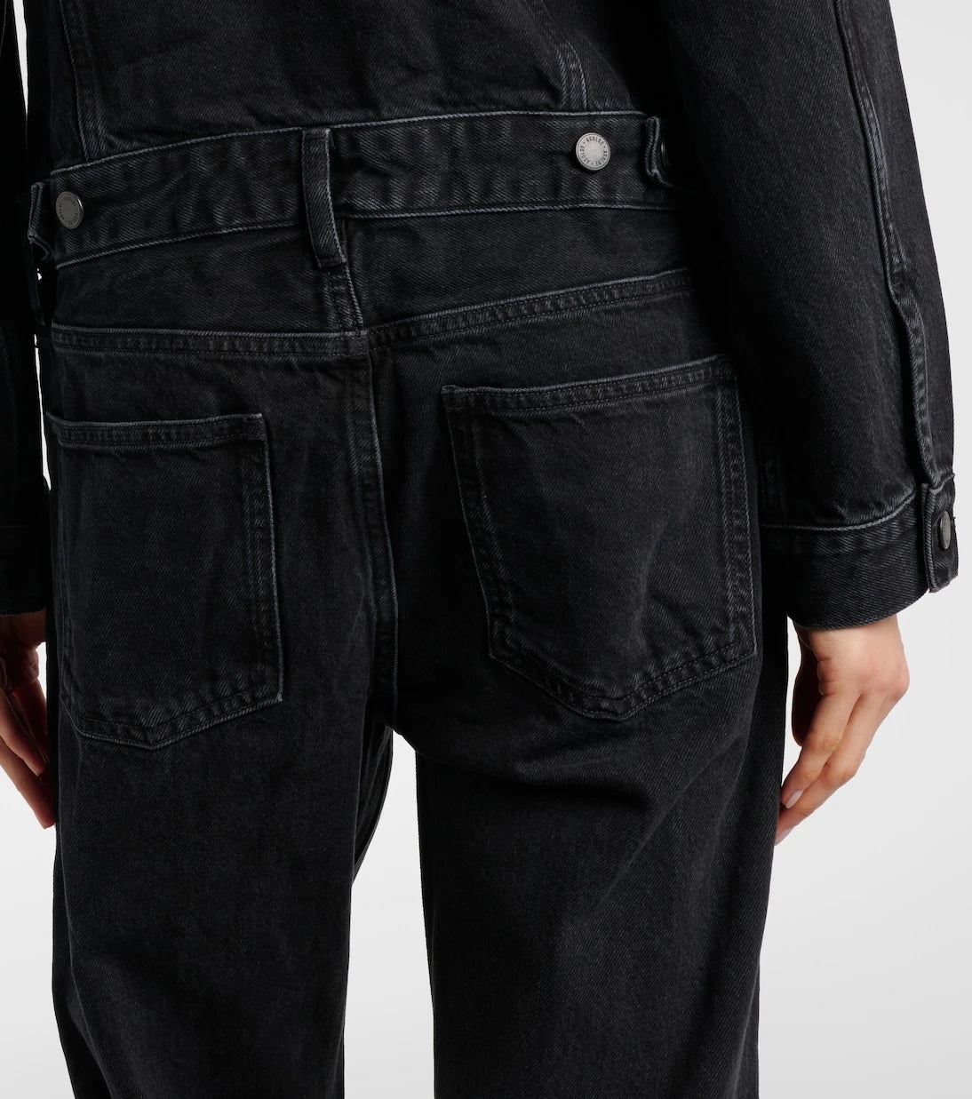 Agolde - Esther denim jumpsuit