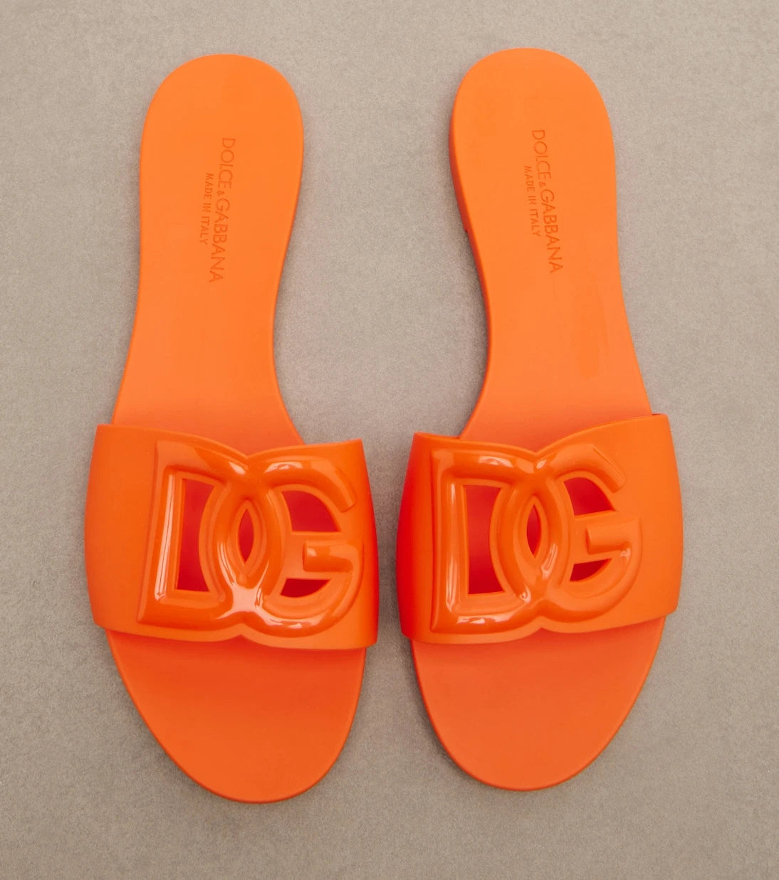 Dolce&Gabbana - DG rubber slides