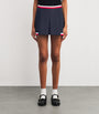 Navy Logo Mila Mini Skirt