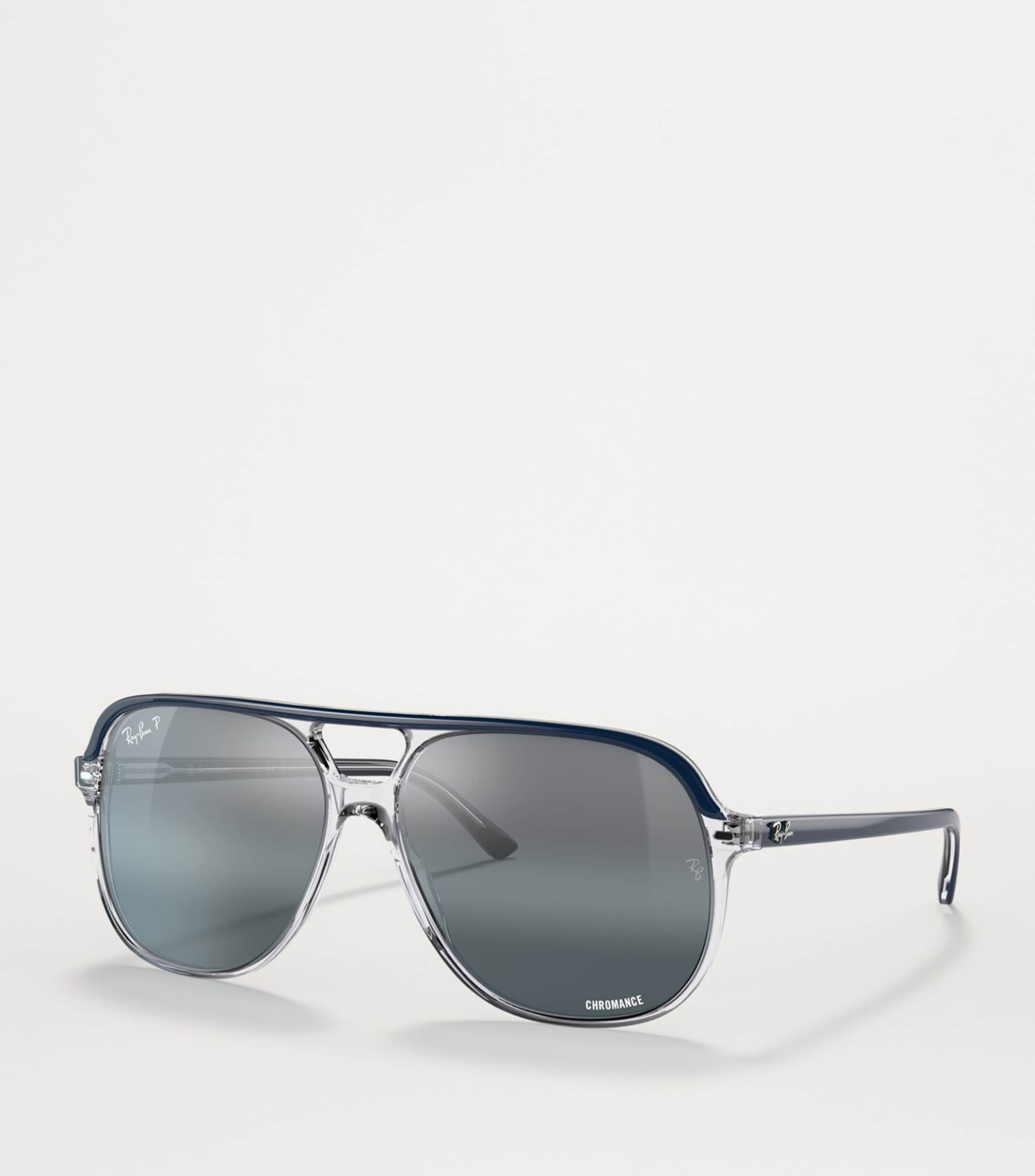 Ray-Ban Blue Acetate Aviator Bill Sunglasses