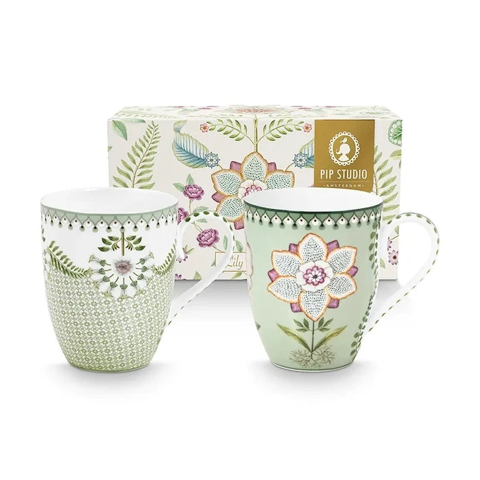 Комплект чаши Pip Studio Lily&Lotus 350 ml (2 броя)