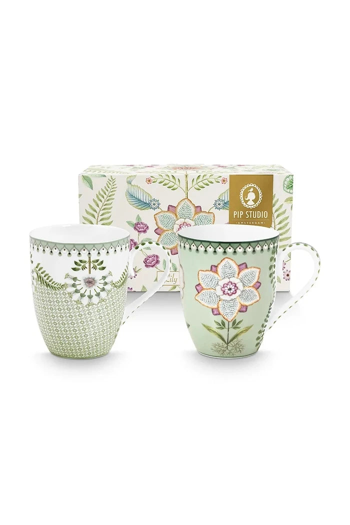 Комплект чаши Pip Studio Lily&Lotus 350 ml (2 броя)
