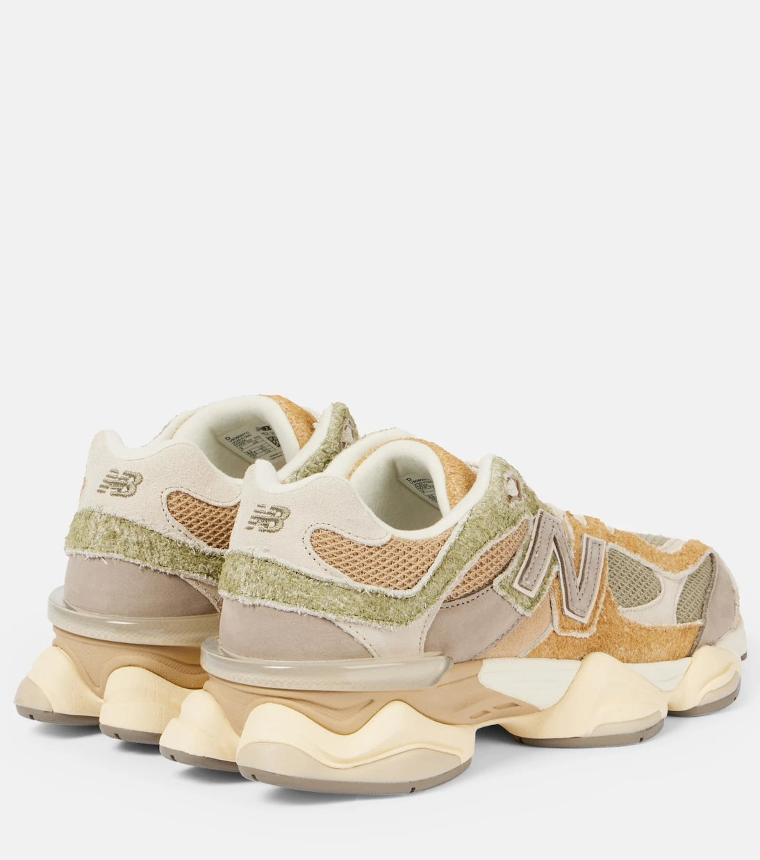 New Balance - 9060 leather-trimmed sneakers