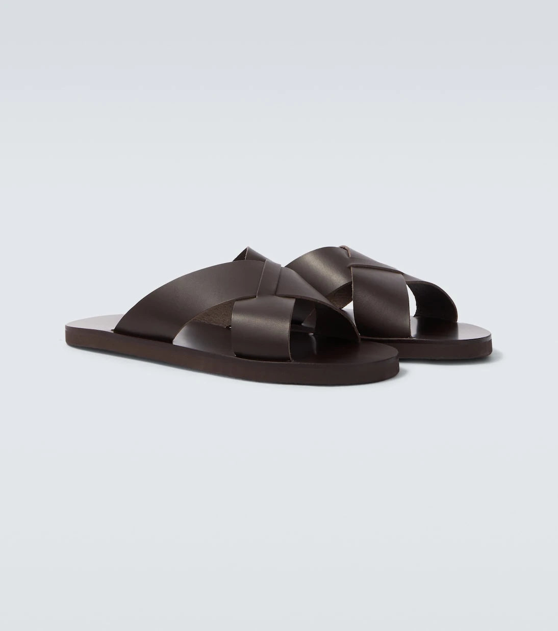 Ancient Greek Sandals - صنادل بيوس الجلدية
