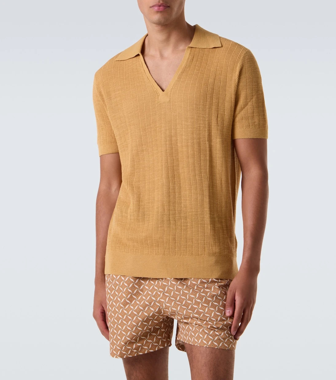 Frescobol Carioca - Joaquim cotton-blend polo shirt
