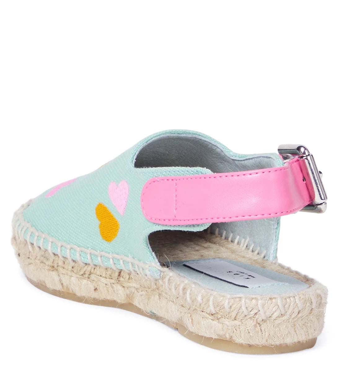 Stella McCartney Kids - Embroidered canvas espadrilles