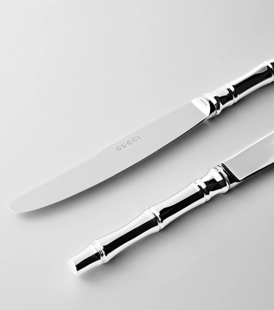 Gucci - Set of 2 silver-plated knives