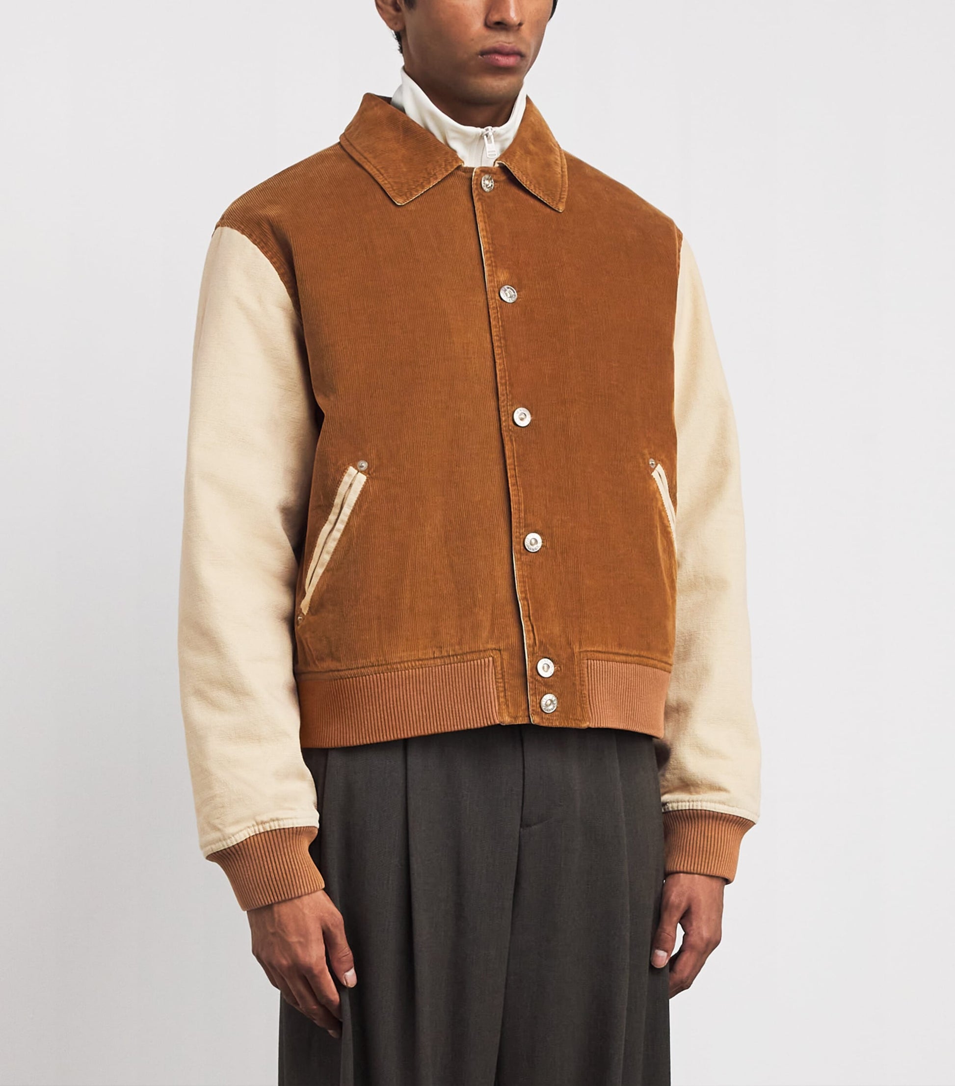 Brown Homecoming Varsity Jacket