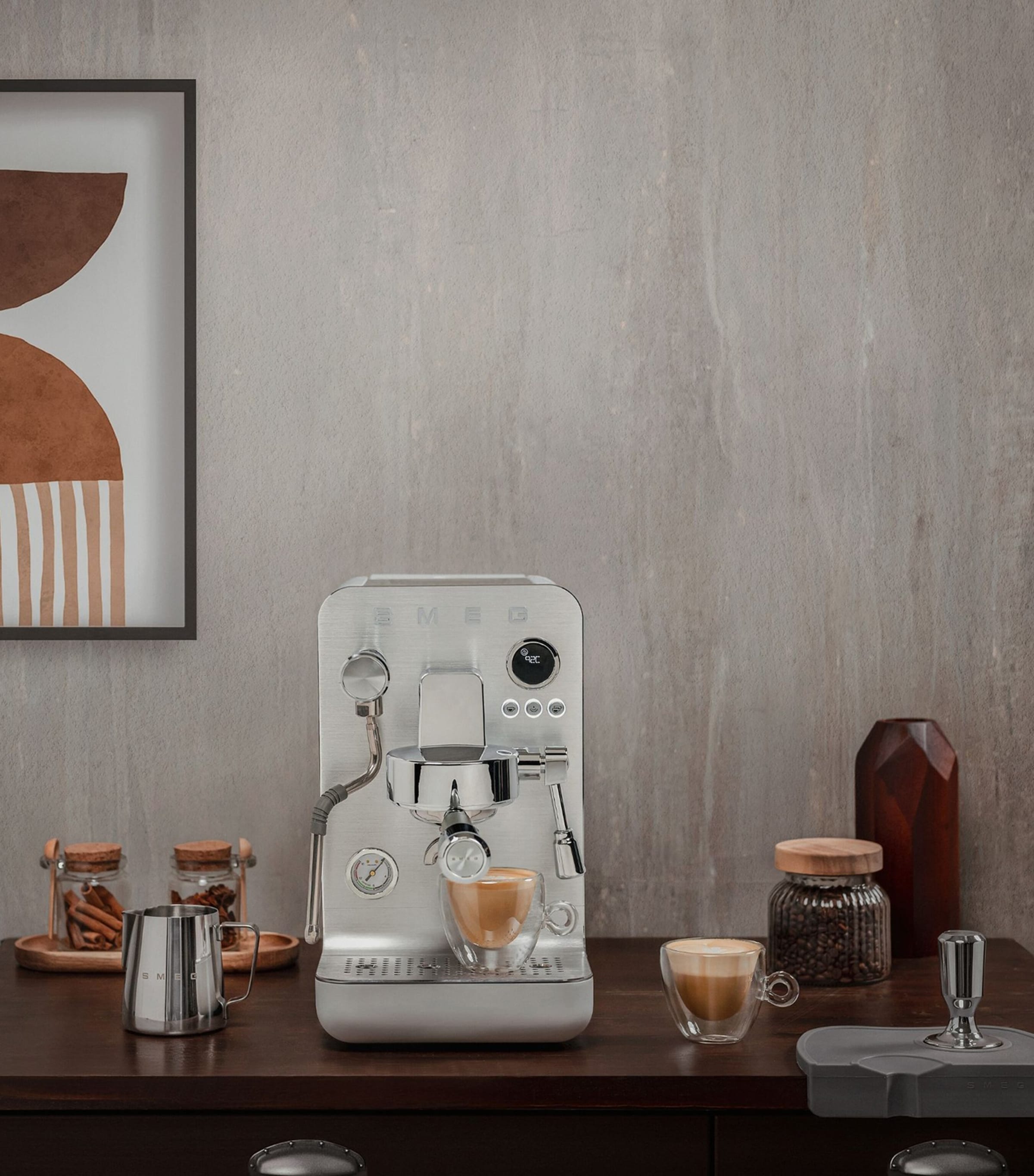 EMC02WHMUK Mini Pro Espresso Machine WHITE MATTE