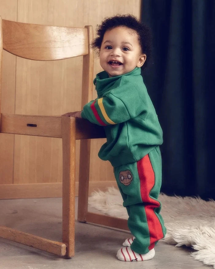 Детски памучен спортен панталон Mini Rodini E.T.