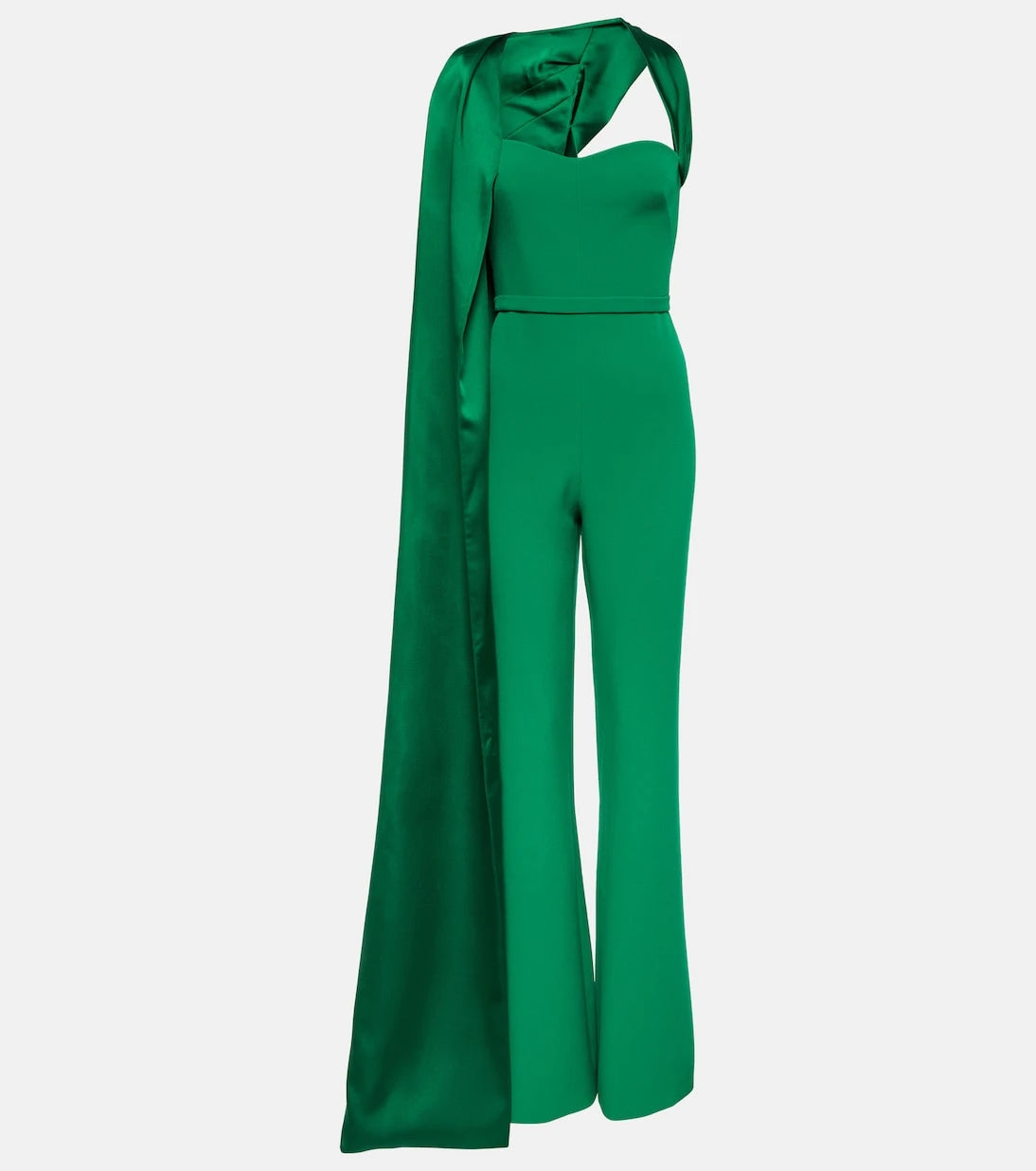 Safiyaa - Lollian Marmont caped jumpsuit