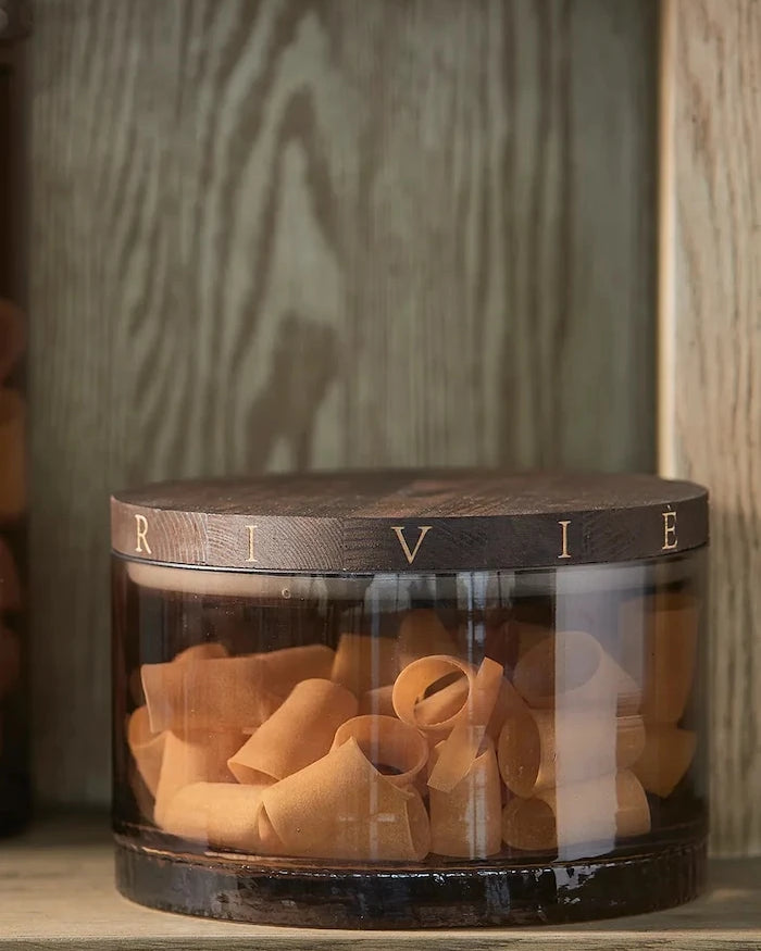 Rivièra Maison Renkli Cam Saklama Kabı 14 cm
