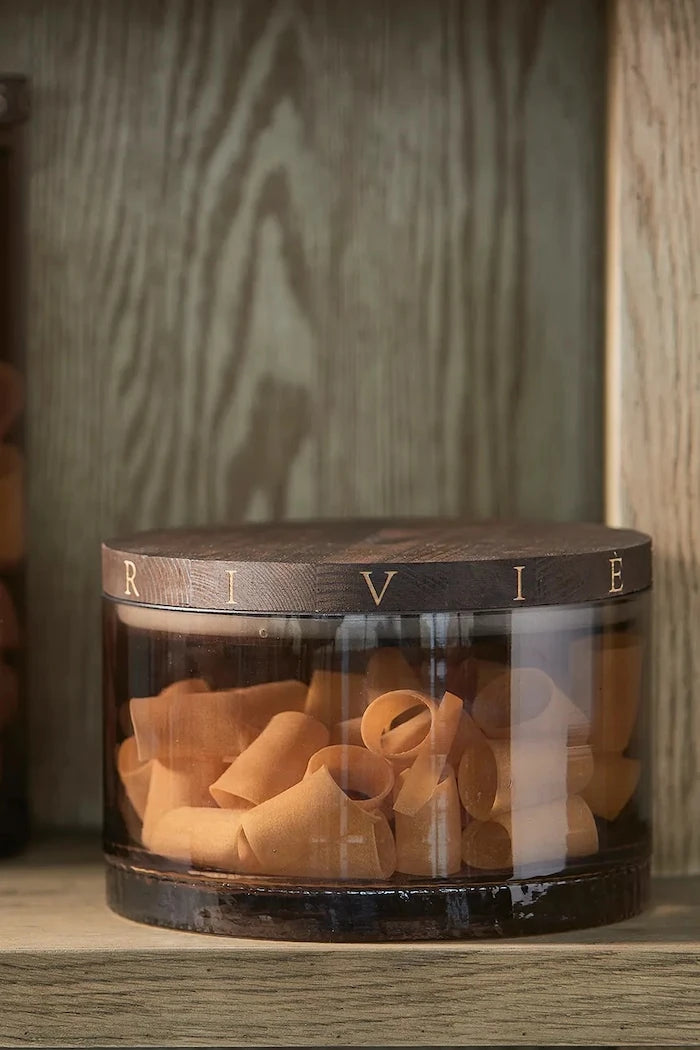 Rivièra Maison Renkli Cam Saklama Kabı 14 cm