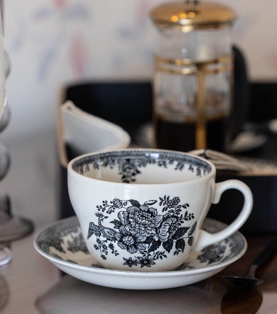 Burleigh Asiatic Pheasants Breakfast Cup and Saucer