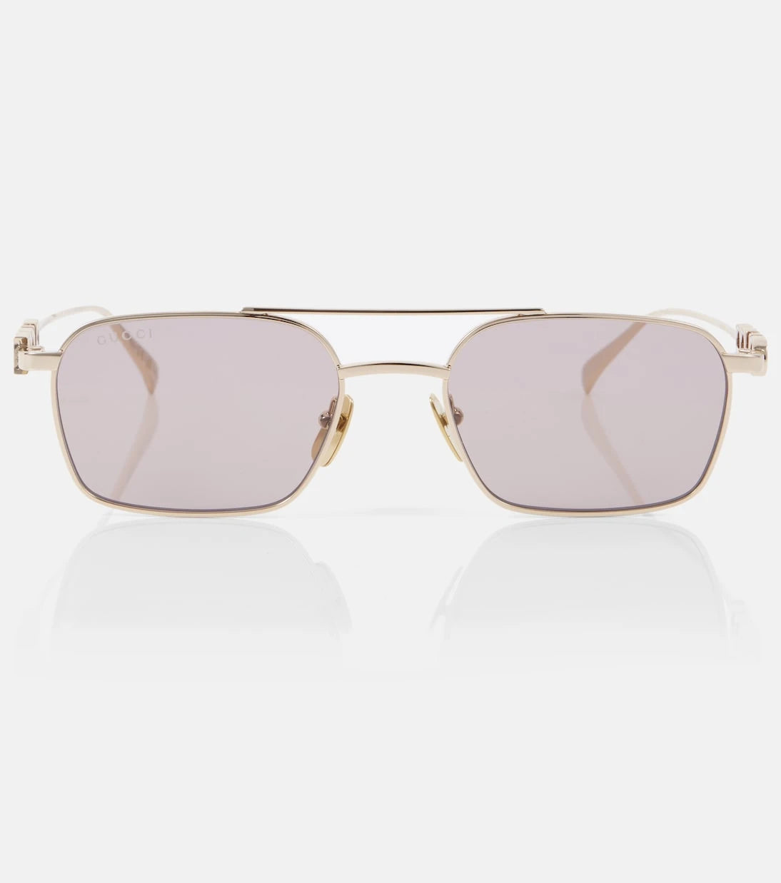 Gucci - Gucci Script aviator sunglasses