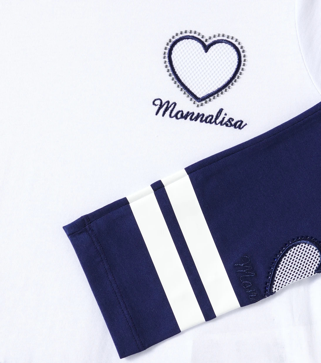 Monnalisa - Cotton jersey top and leggings set