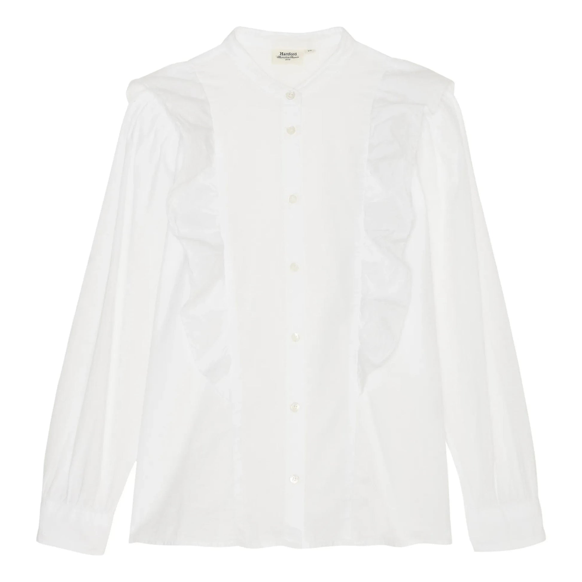 Hartford - Nasturtium Blouse | White
