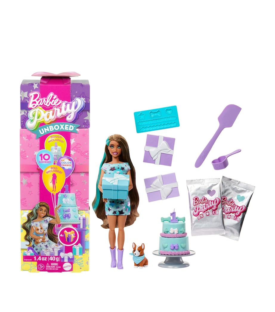 Party Unboxed Pet Birthday Doll and Accessories