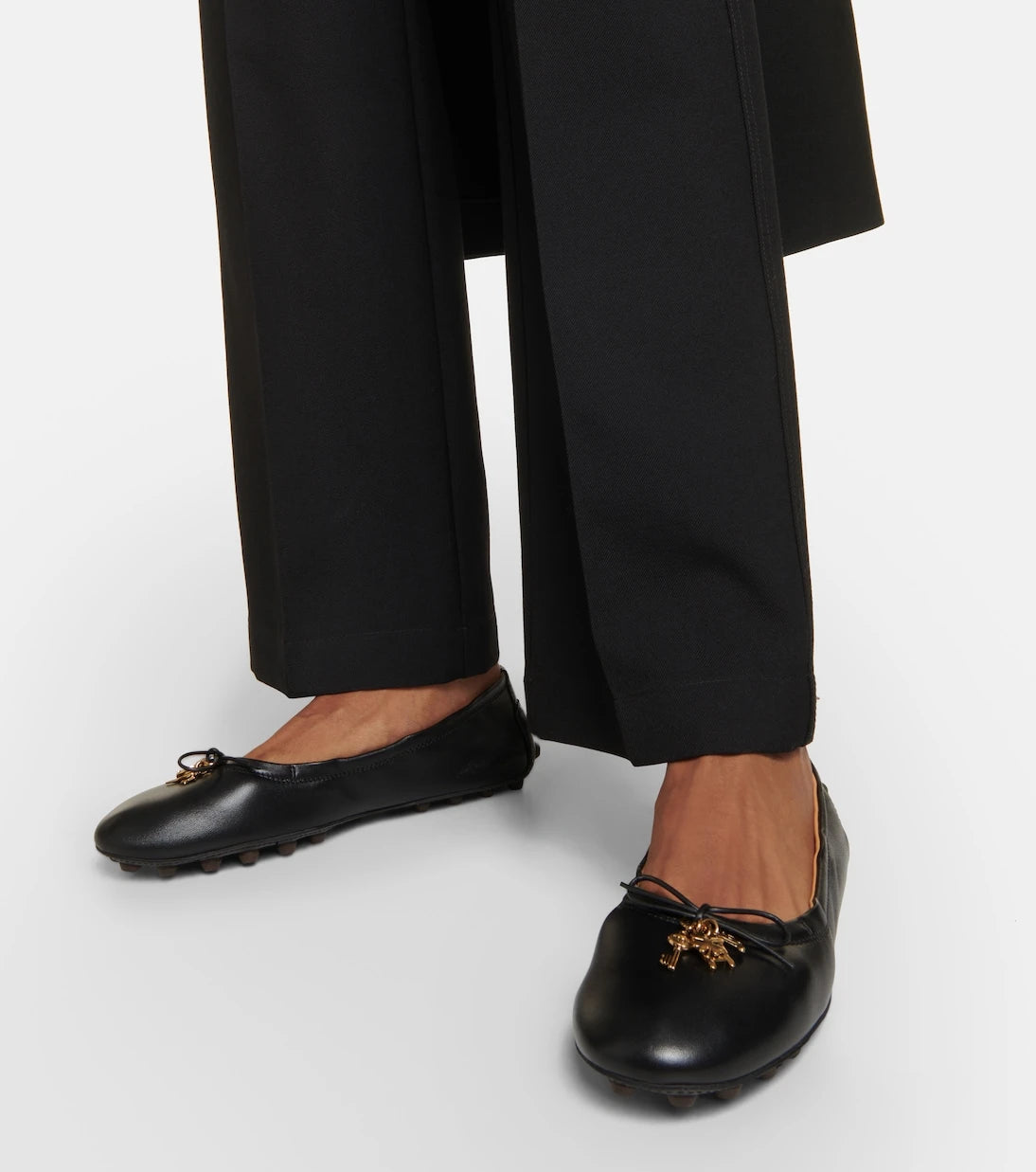 Tod's - Gommino leather ballet flats