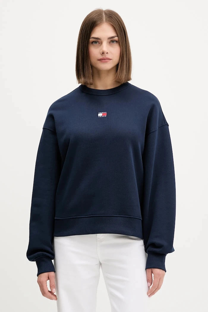 Pamuklu Tommy Jeans sweatshirt