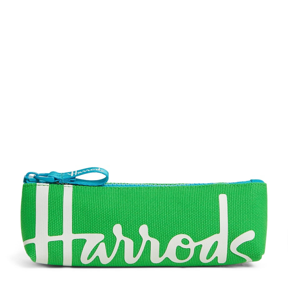 Cotton Logo Pencil Case BRIGHT GREEN